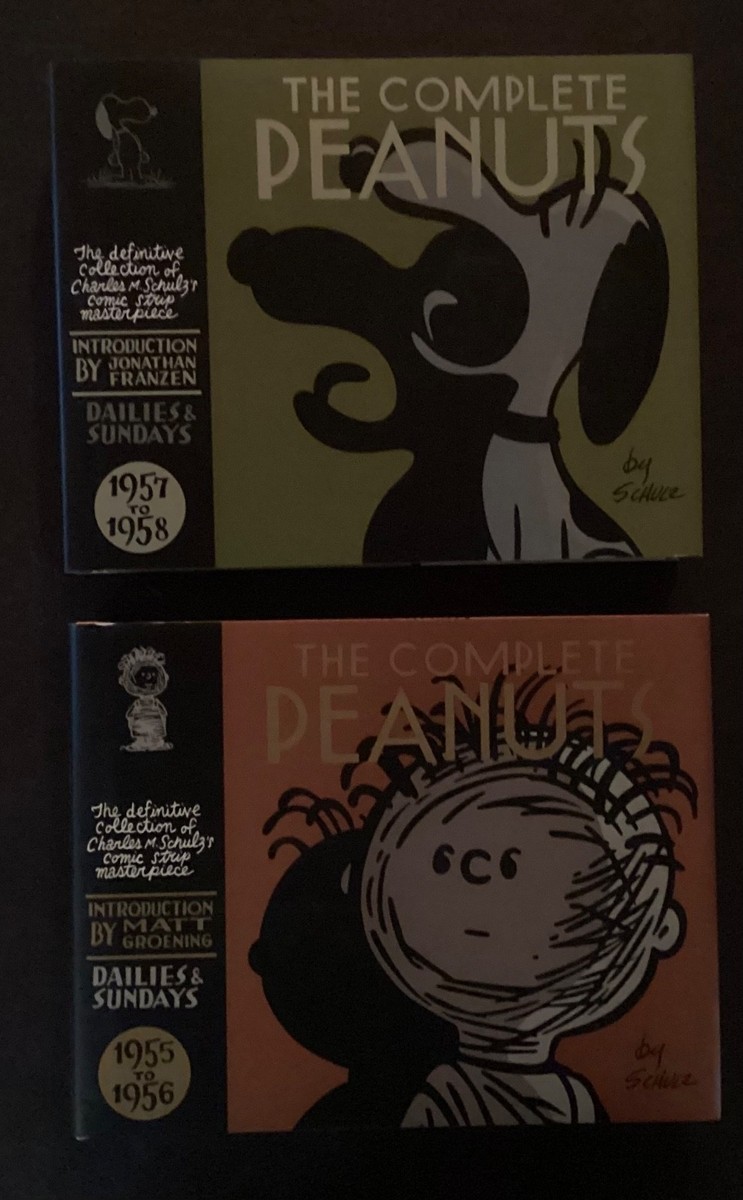 THE COMPLETE PEANUTS CHARLES M SHULTZ 1955-1956, 1957-1958 2