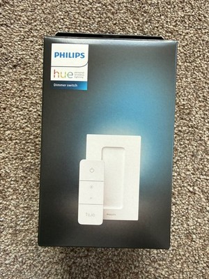 Philips Hue Dimmer Switch V2 Smart Wireless Wandfernbedienung für Hausbeleuchtung - Neu