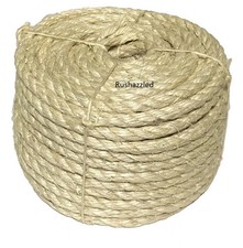 3/8" X 100' Natural Sisal Rope Cat Scratching Post Claw Control Toy Crafts Pet
