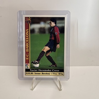 # 18 XAVI HERNANDEZ (FC BARCELONA), 2nd Year Rookie, Mundicromo 1999 - 2000 