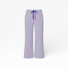 Sundry Cropped Flare Sweatpant in Lavender - Size 3 Large