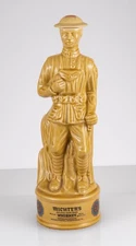 Vintage Michter’s Pot Still Sour Mash Whiskey American Doughboy Soldier Decanter