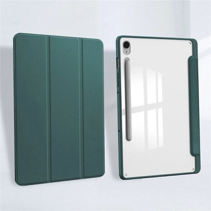 For Samsung Galaxy Tab A8 A9 S9 S10 + FE Plus Shockproof Back Clear Case Cover - Image 4 of 4