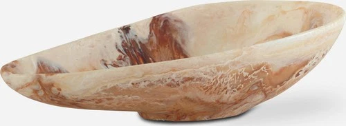 Uttermost 18109 Marchena 16"W Resin Decorative Bowl - Caramel - Picture 5 of 5