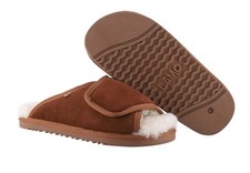 Lamo Apma Women's Slide Wrap Slippers Chestnut - XL Size 10 EU41