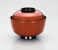 Echizen Lacquerware “Kodaishu” Sekishu-style Soup Bowls (Set of 5)　MADE IN JAPAN