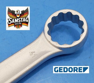 Gedore Germany 7 XL 41 Extra Long Combination Wrench 41mm Order Code 6102080