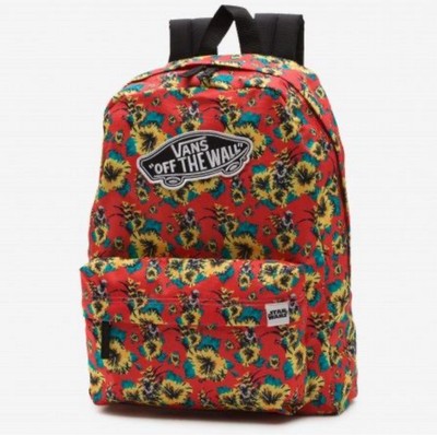 Vans Off The Wall Star Wars Aloha Yoda Backpack Limited Edition 