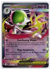 Mega Gardevoir ex 060/132 Doppio Raro Mega Evoluzione Pokemon Near Mint