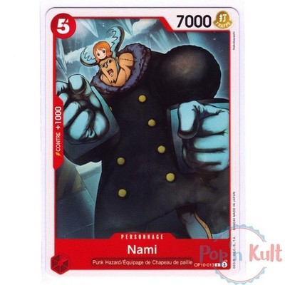 One Piece Card Game Karte OP10-013 C Nami [FR] TCG OP10 Near Mint