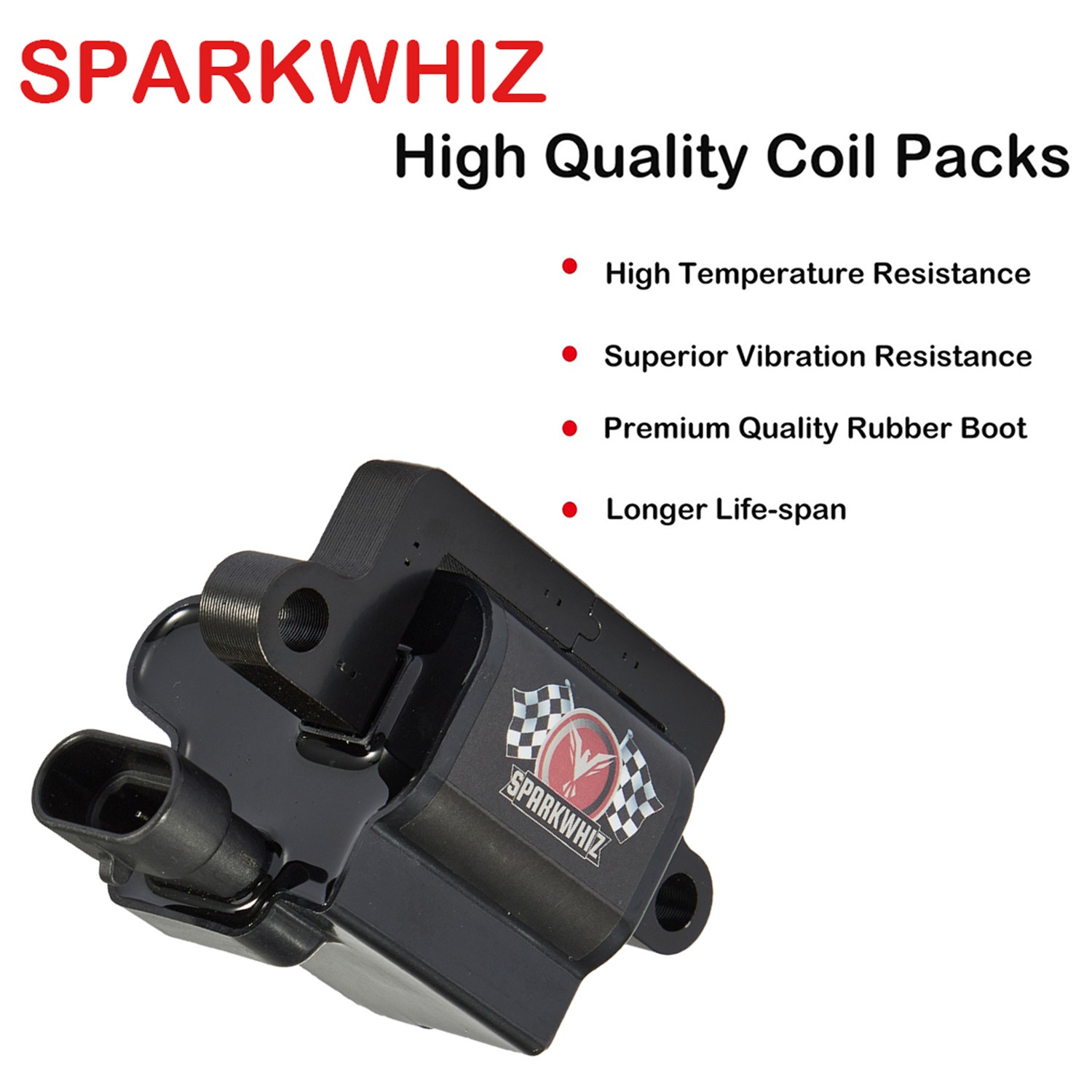 8PCS Ignition Coil + Spark Plug + Wires For Chevy GMC 4.8L 5.3L 6.0L 8.1L UF271