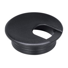 Desk Grommet 2 Inch Plastic Desk Cord Cable Hole Cover Grommet - 10 Packs Blac