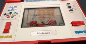 Nintendo Game & Watch Mickey & Donald Console Tested Used Good Condition Japan