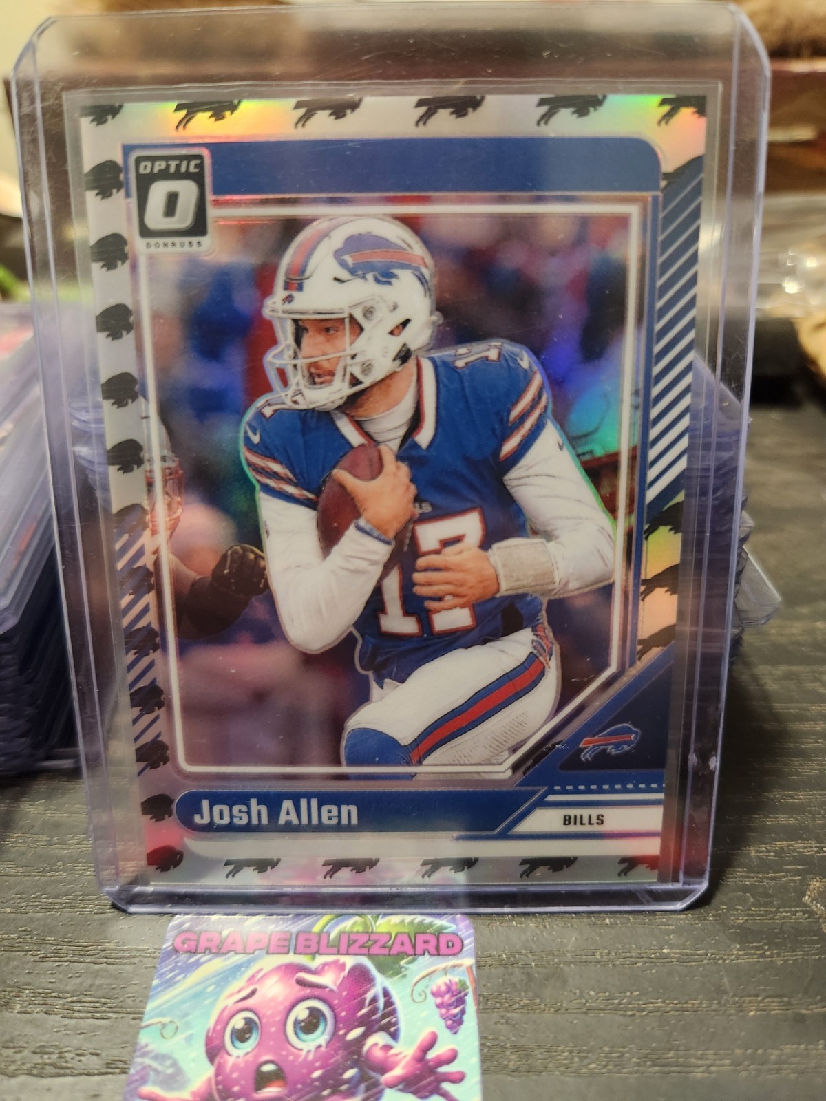 2024 Panini Donruss Optic Josh Allen #19 Team Logo Prizm /32