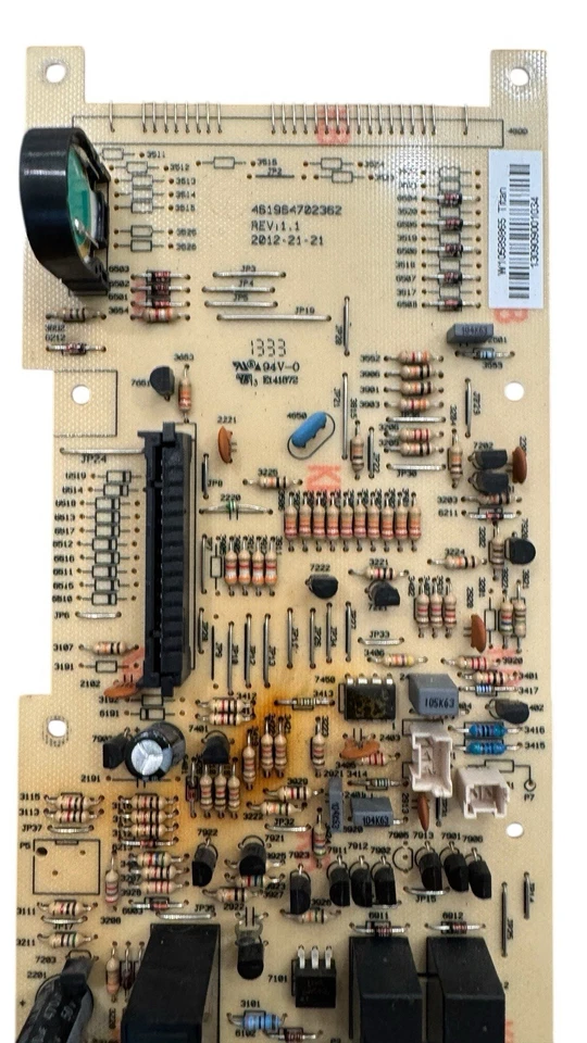Whirlpool Microwave Oven Control Board W10589865 /461964702463 - Image 3 of 4
