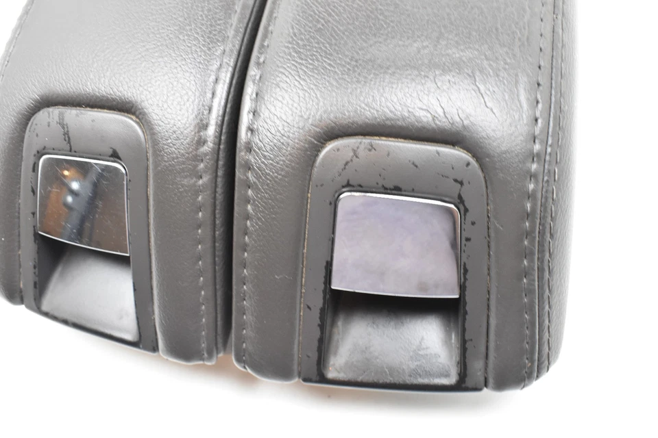 Lincoln MKX 2011 2015 consola central cuero gris oscuro reposabrazos tapa conjunto OEM Foto 4 de 4