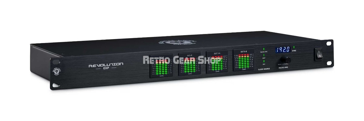 Black Lion Audio Revolution EXP 8x8 AD/DA Converter and Word Clock