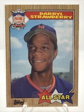 1987 Topps - All-Star Darryl Strawberry #601