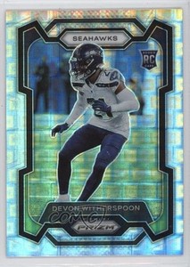 2023 Panini Prizm Rookies Pandora Prizm /400 Devon Witherspoon #389 Rookie RC
