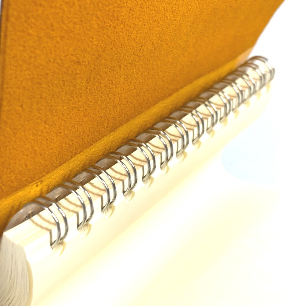 HERMES Roll Note Caillou Notepad stationery notebook Leather