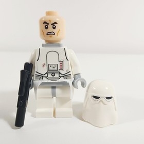 Lego Snowtrooper Minifigure White Kama Star Wars 75098 75054 75138 75049 sw0568