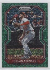 2021 Panini Prizm Green Donut Circle Prizm Nolan Arenado #76 08jk