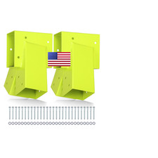 Highpro Swing Set Brackets-A-Frame 2 Swing Set Brackets All Mounting Hardware