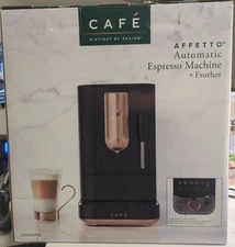 Affetto Automatic Espresso Machine + Milk Frother | Built-In & Adjustable Esp...