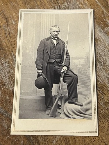 John L Burns Gettysburg Civil War CDV Photo