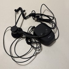 Jabra Headphones And Jabrs Link 180 USB And Phone Switch. Includes All Wires