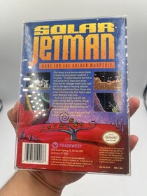 Solar Jetman Nintendo Nes Completo CIB Excelente Estado Aut&eacute;ntico