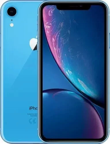 Apple iPhone XR 64GB Blue Unlocked Very Good Condition 79%Battery Health - image 1 of 2