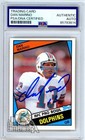 Dan Marino 1984 Topps Rookie Autograph Card #123 PSA/DNA Authentic (814)