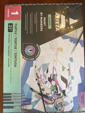 Arteza Paint by Numbers Sea Turtle - Intermediate Level Kit