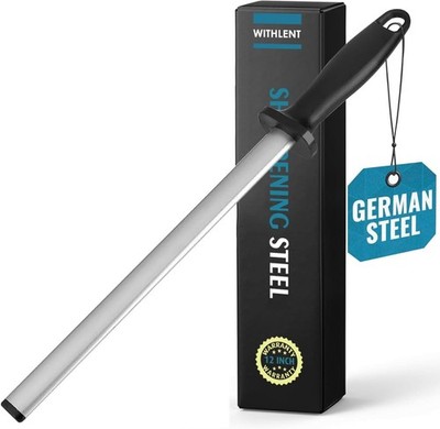 Diamant - Wetzstahl - Härte 70-80 HRC - Messerschärfer mit Diamantbeschichtung -
