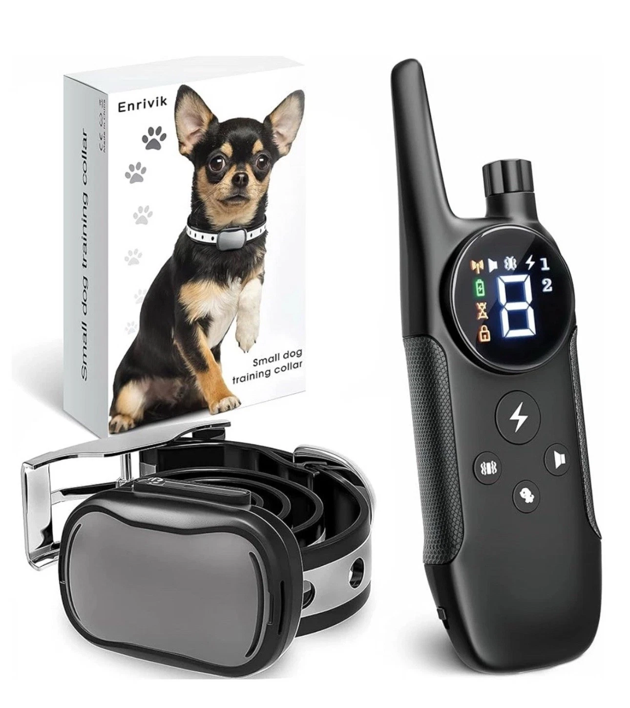 Small Dog and Puppy Training Collar Rechargeable Remote Neck Size 8-26 In 3-in-1
Opens in a new wind