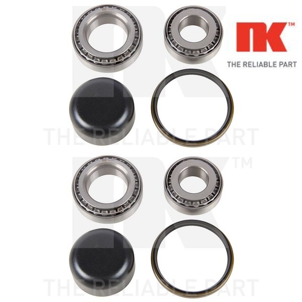 2X Radlagersatz Nk 763933 2 Radlager Satz Links Rechts FüR Opel FüR Renault-image