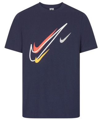 Nike Sportswear T-Shirt Multi Swoosh Logo Rundhals