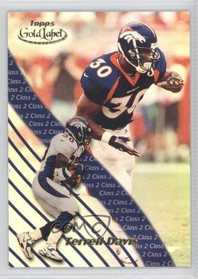 2000 Topps Gold Label Class 2 Terrell Davis #26 HOF e8o