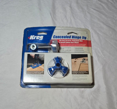 Kreg: Concealed Hinge Jig 35mm Cup Drilling-New in Package