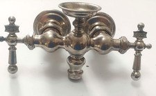 faucet antique possibly for clawfoot tub with cold and hot handles
