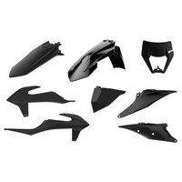 Komplettkit Plastiksatz Schwarz 91017