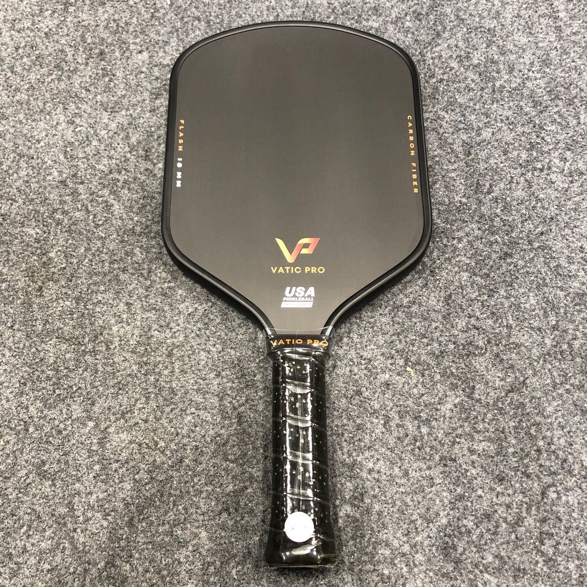 Vatic Pro Flash 14mm ピックルボール パドル ラケット Flash Carbon Fiber (14 & 16mm) (Includes Paddle Cover