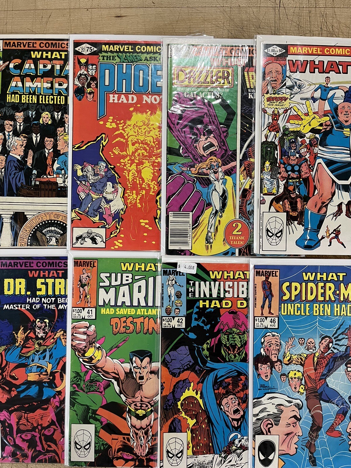 What If 9 26 27 33 34 36 40 41 42 46 Bronze Age Marvel Comics Set Lot