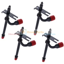 4PCS Fuel Injector A140828 20673 for Case 1845 450 450B 455B 480C 580C 584C 585C