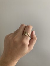 Real 10k Butterfly Ring 1.9 Grams