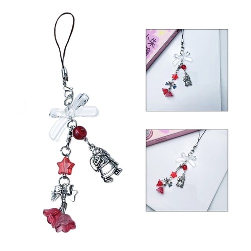 Keychain Pendant Phone Pendant Christmas Phone Jewelry for Christmas Festival - Zdjęcie 2 z 8