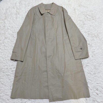 Men's Burberry London single trench coat w/liner size 165 ship