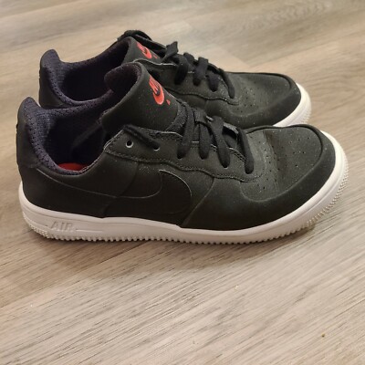 Black Glitter Nike Air Force Ultraforce Premium Womens Youth (5Y)  Shoes