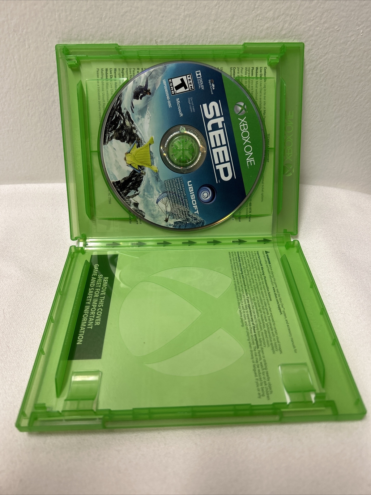 Steep Xbox One Video Game Snowboarding - Disc & Case